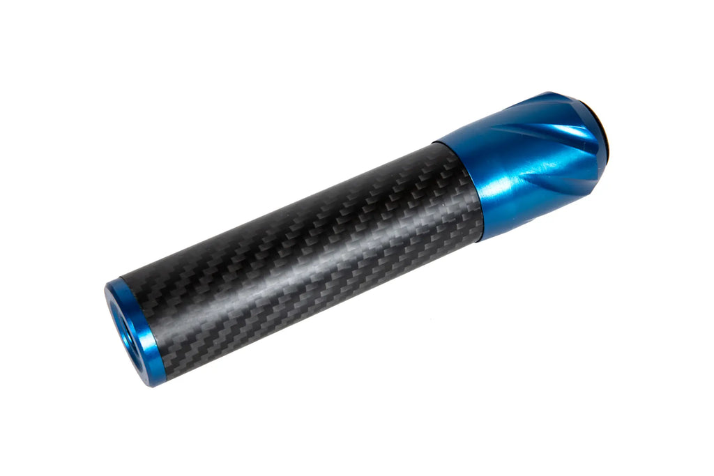 Carbon Silencer DSL2 36x150mm - Blue