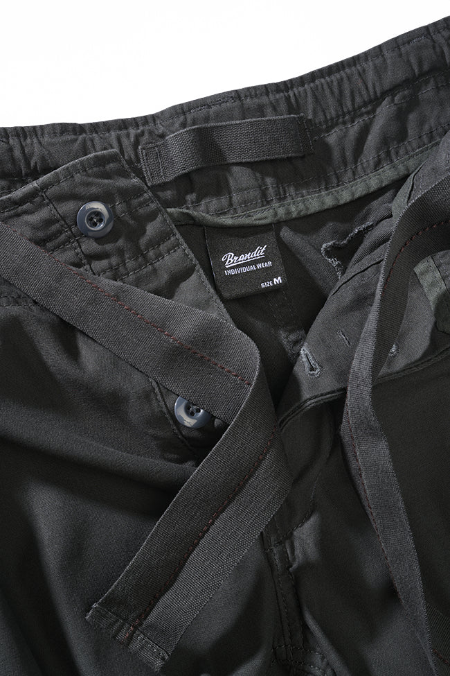 Brandit Pure Slim Fit Grey Trousers