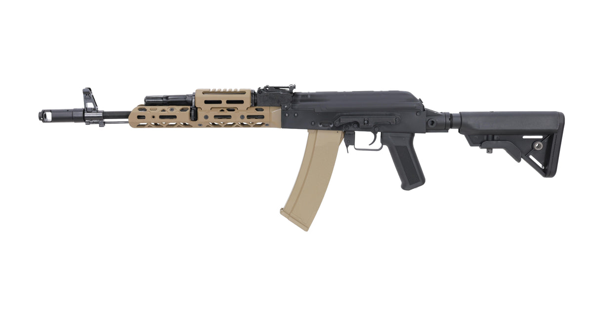 KPYK AK SA-PJ15 PRIME BLDC AEG Assault Rifle - Half-Tan