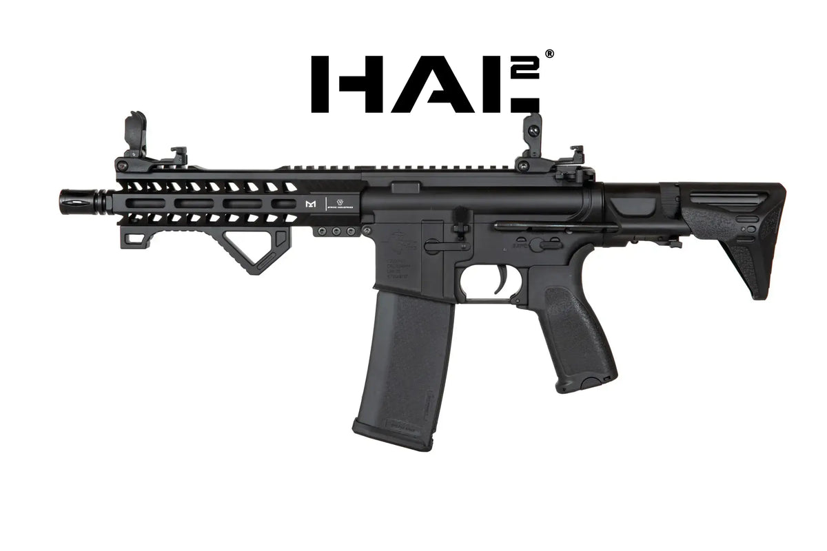 Specna Arms RRA &amp; SI SA-E17 EDGE™ PDW HAL2 ™ airsoft rifle Black