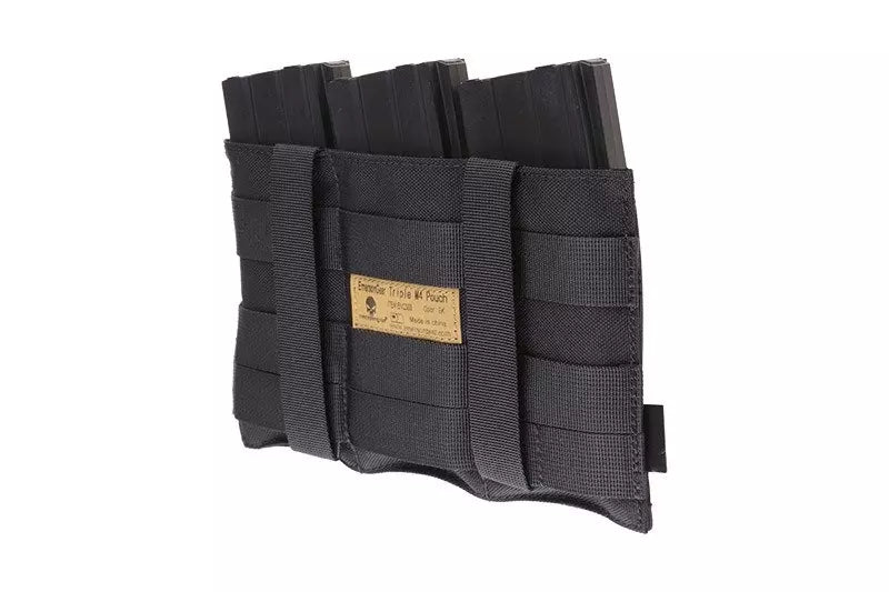 Triple Speed Pouch for M4/M16 Magazines - Black