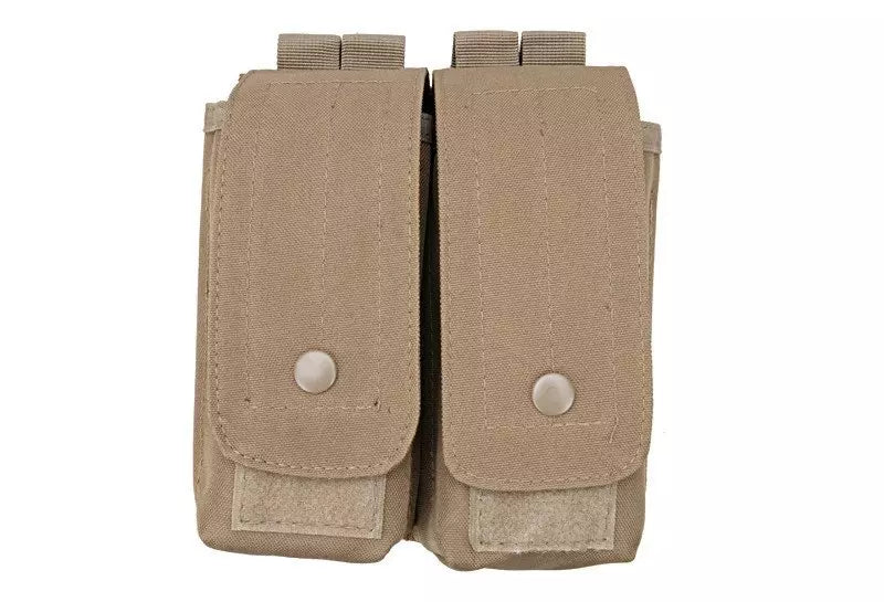 Double AK magazine pouch - tan