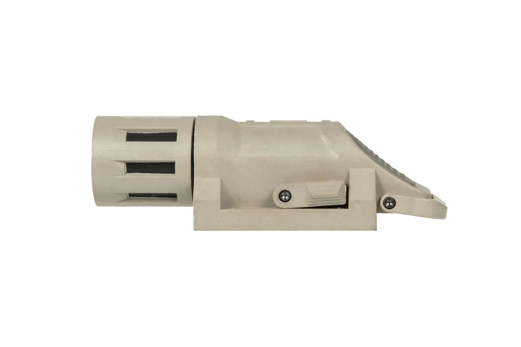 RIS tactical flashlight - tan