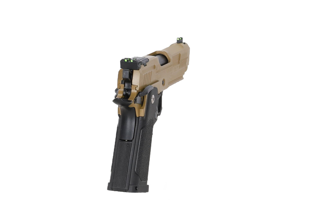 Arcturus Hi-Capa Vanguard 4.3" Gun GBB - Half-Tan