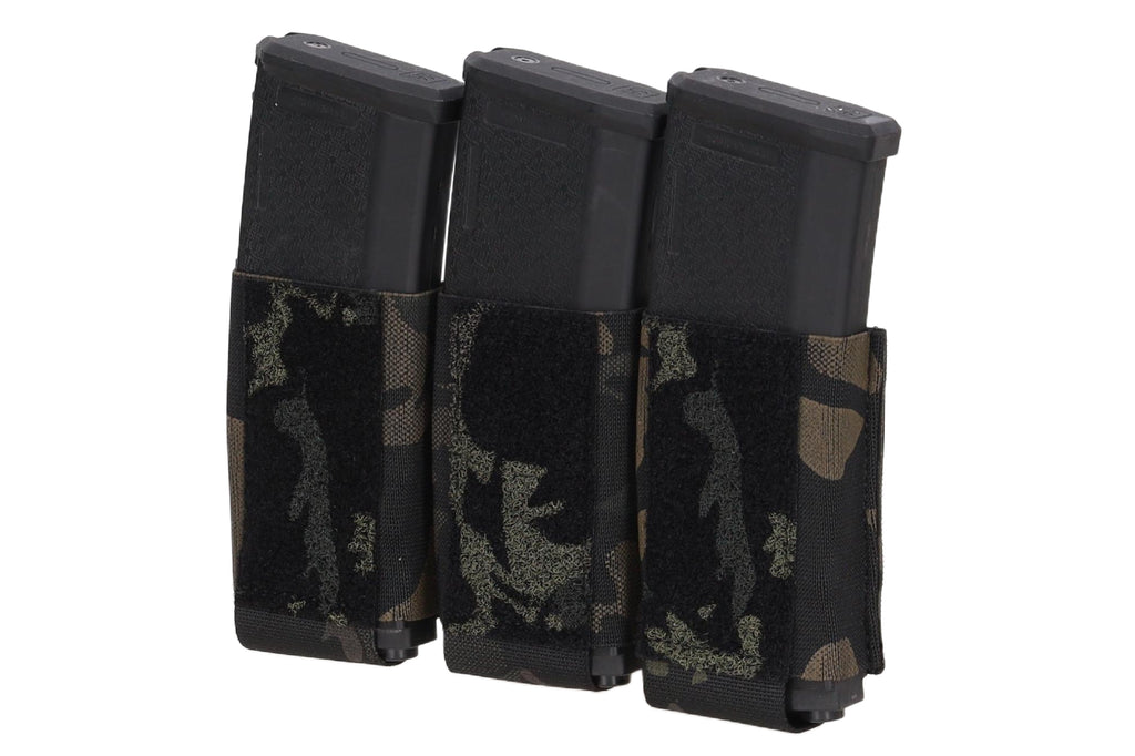 Triple magazine pouch 5.56 mm Wosport MC Black