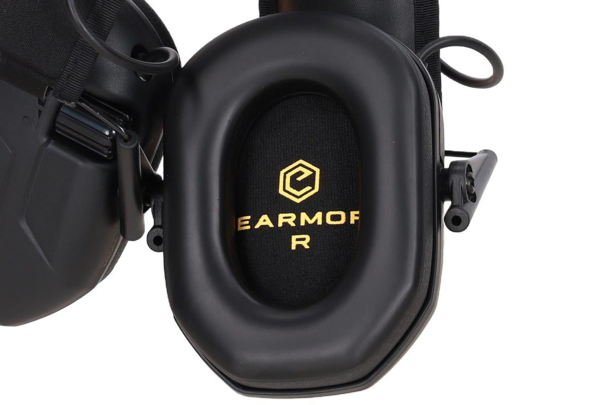 Earmor M300A active ear protectors - Black