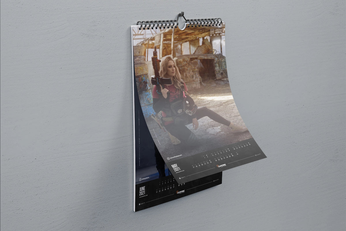 Gunfire Girls 2021 Calendar