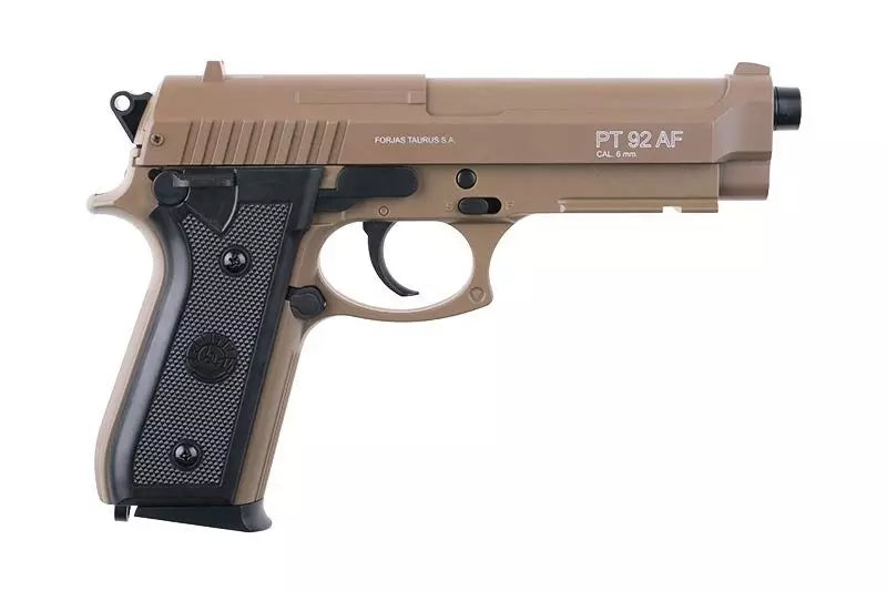 TAURUS PT92 Spring-Action Pistol Replica - Tan
