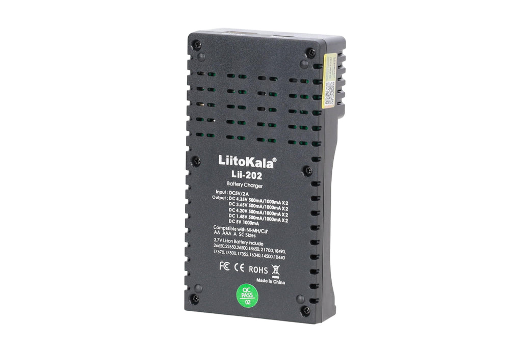 LiitoKala Lii-202 universal charger