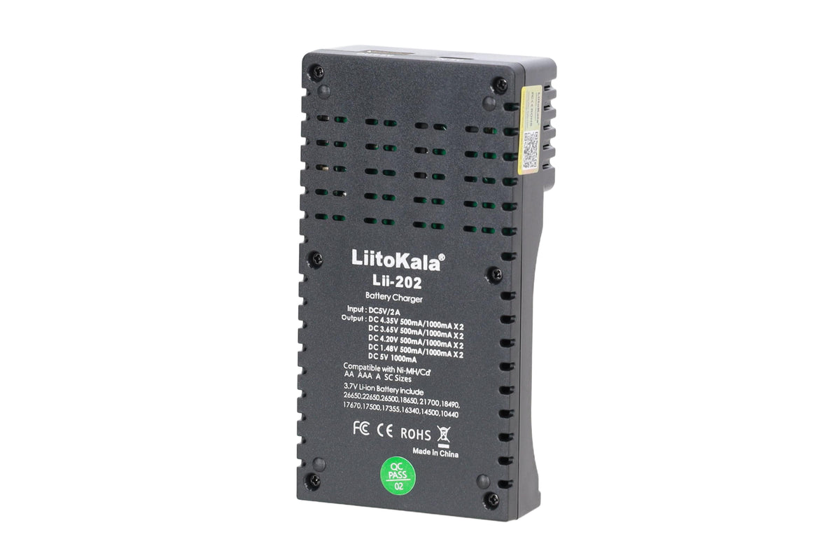 LiitoKala Lii-202 universal charger