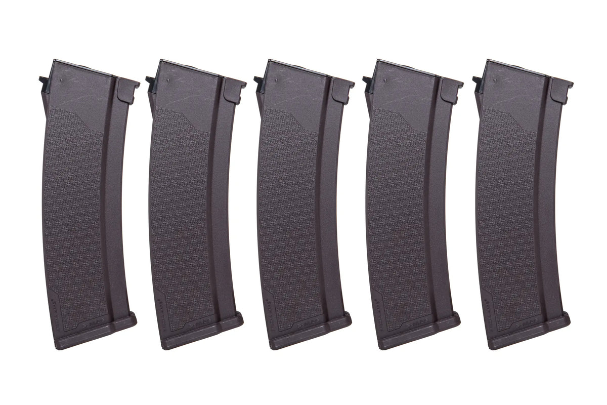 Set of 5 Mid-Cap S-Mag magazines for J-series 175 BBs Plum