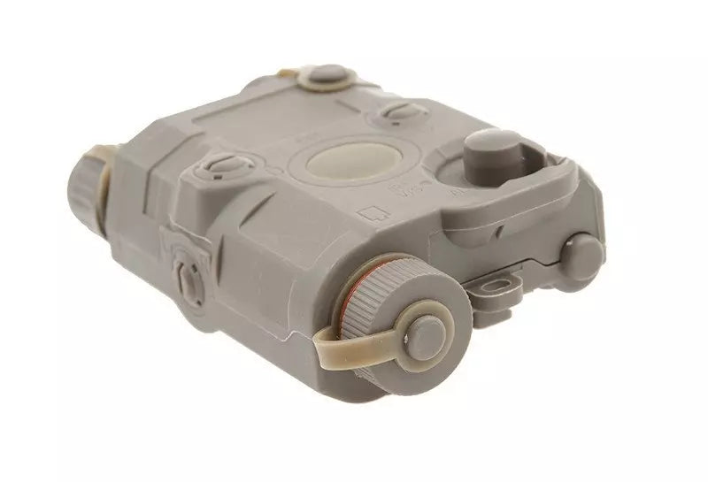 AN/PEQ 15 replica with laser sight - tan