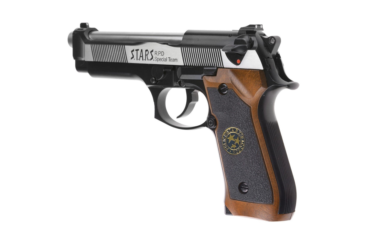 Samurai Edge Standard V2 pistol replica. M9 Full Auto - Black/Silver