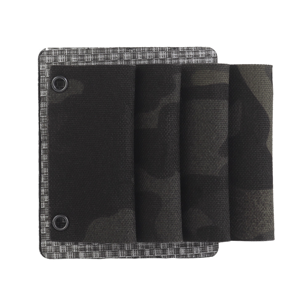 Wosport Glow Stick Storage Pouch Multicam Black