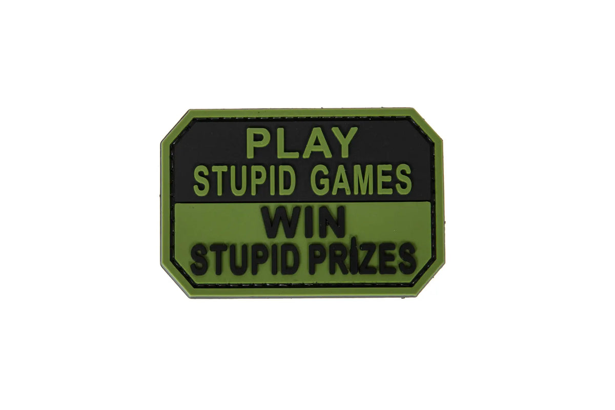 PVC Patch -  Play Stupid