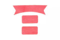 Hook and Loop Fastener Set for FMA Ballistic Helmets - Pink