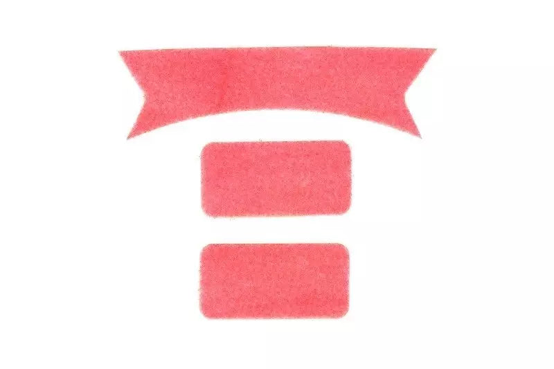 Hook and Loop Fastener Set for FMA Ballistic Helmets - Pink