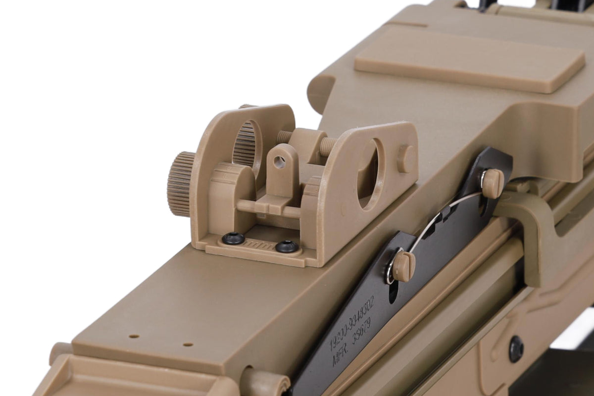 FN HERSTAL M249 MK2 CORE machine gun AEG -Tan
