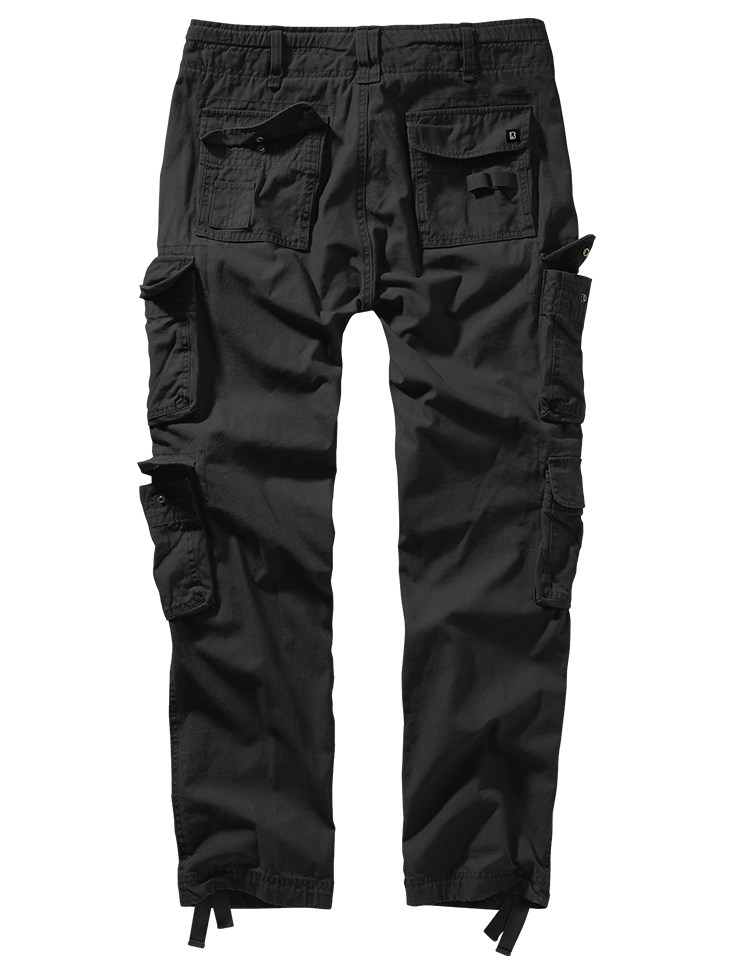 Brandit Pure Slim Fit Trousers Black