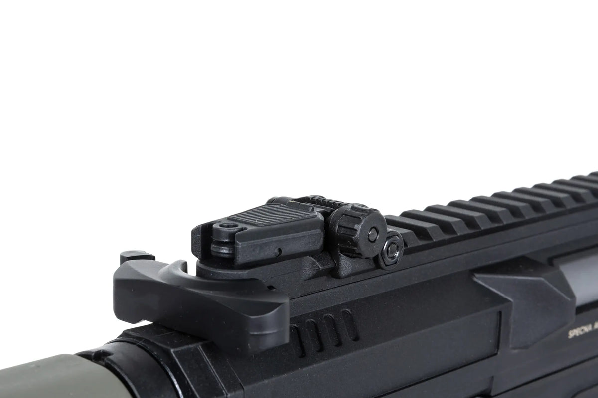 Specna Arms M4/AR15 SA-FX01 FLEX Gen.2 9" AEG Assault Rifle – Olive Green