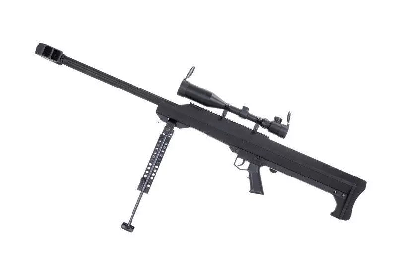 SW-01 sniper rifle replica (with scope) - black