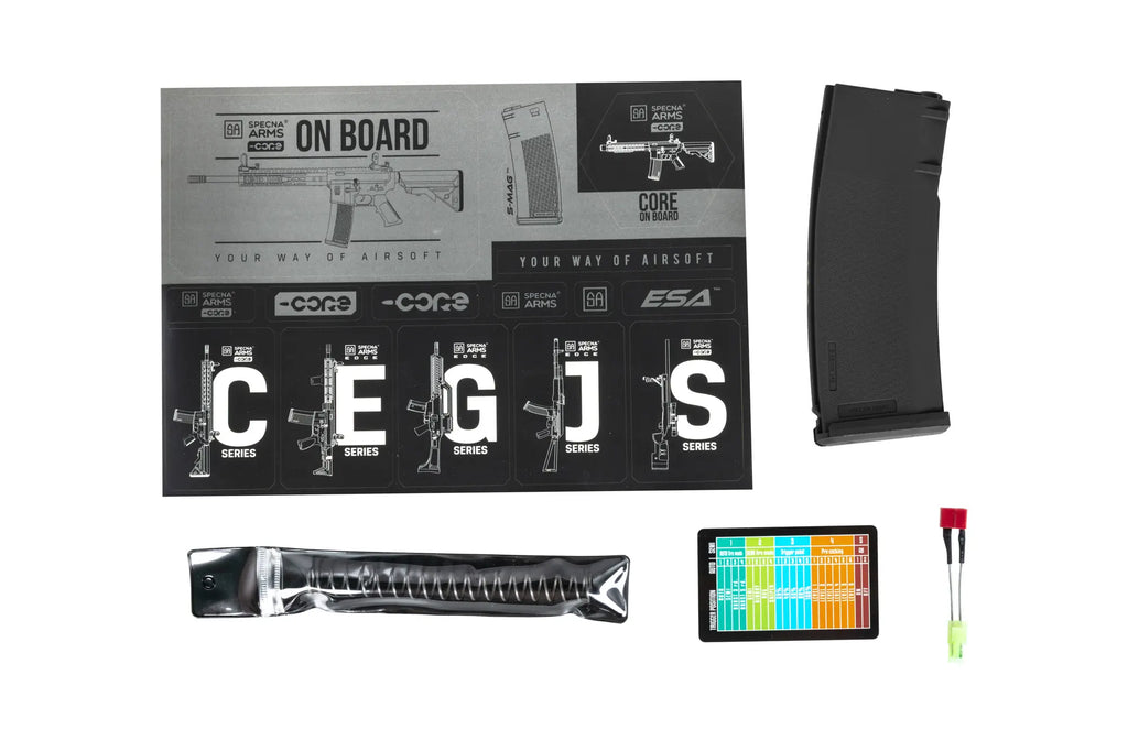 Specna Arms SA-C08 CORE™ HAL ETU™ Single Fire Only airsoft Carbine Black