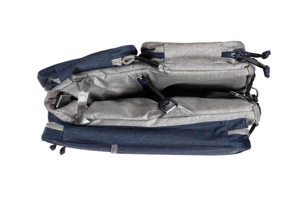 Container Gun Case - grey / navy