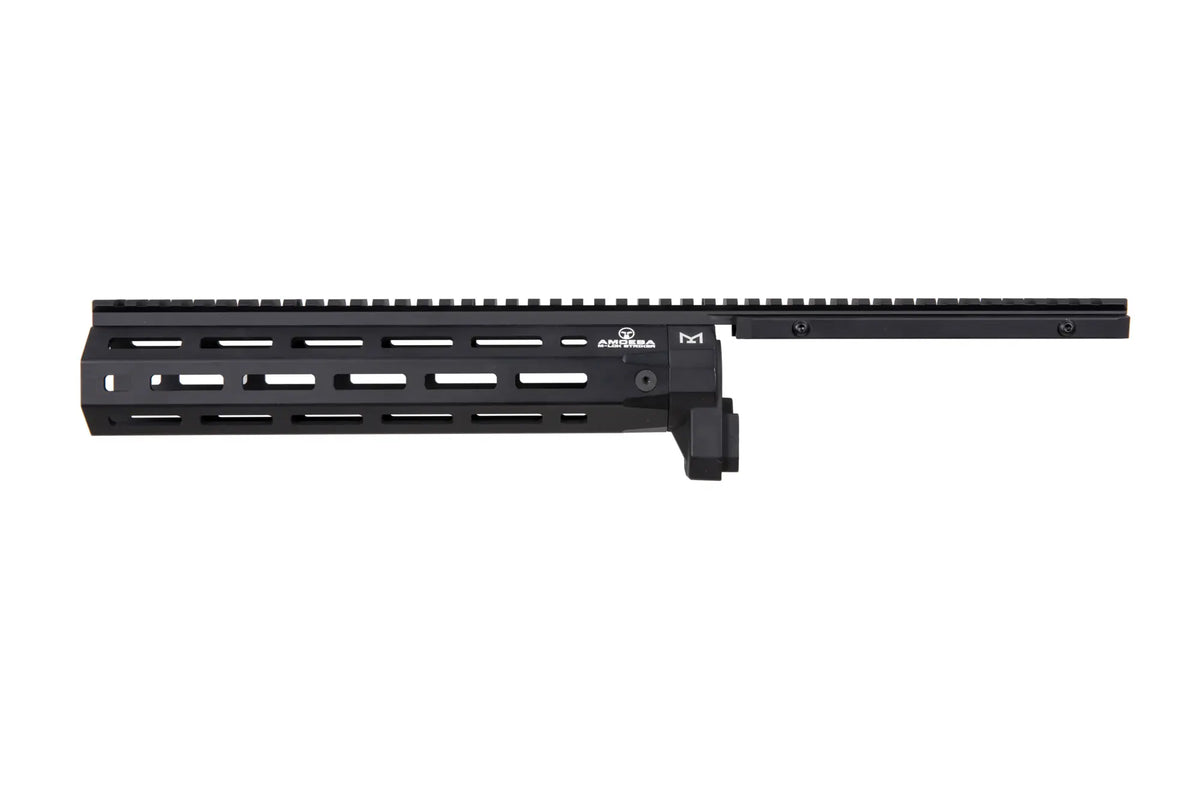 RIS to M-LOK Conversion for Amoeba Striker Series airsoft guns Black