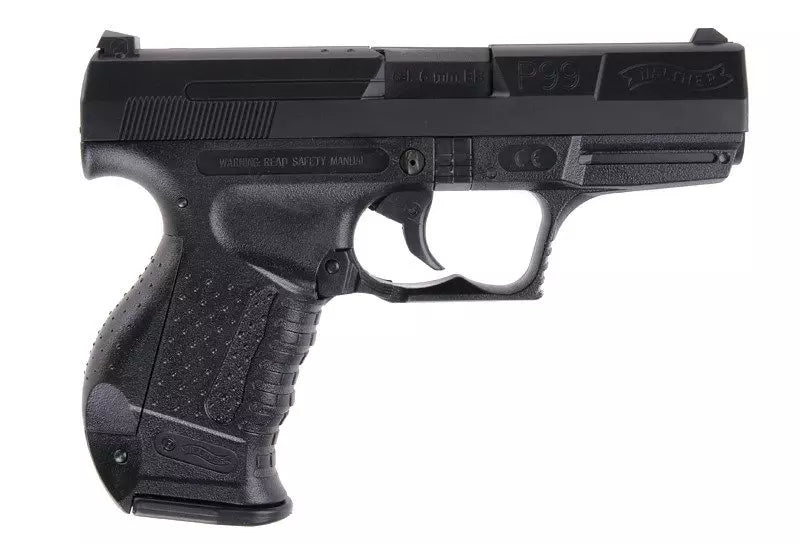 Spring-loaded replica of the Walther P99 pistol