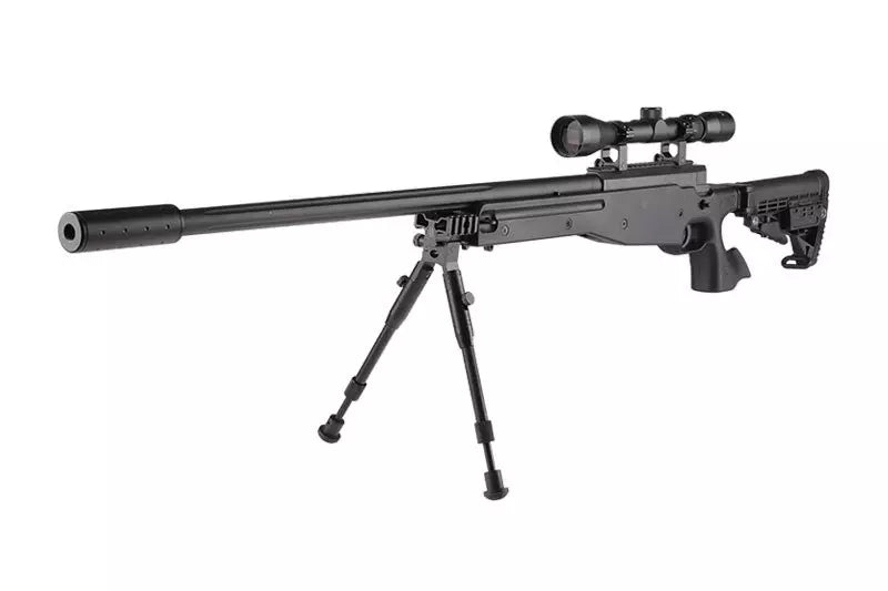 MB14D sniper rifle replica - with scope and bipod