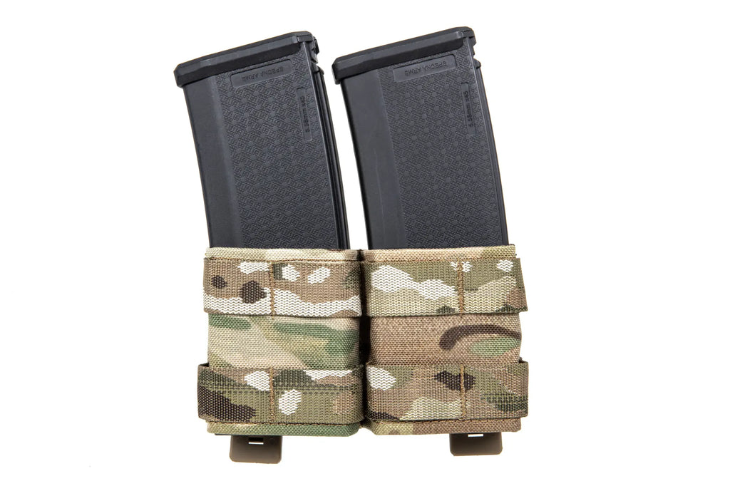 Double open magazine pouch 5.56 mm Wosport Multicam