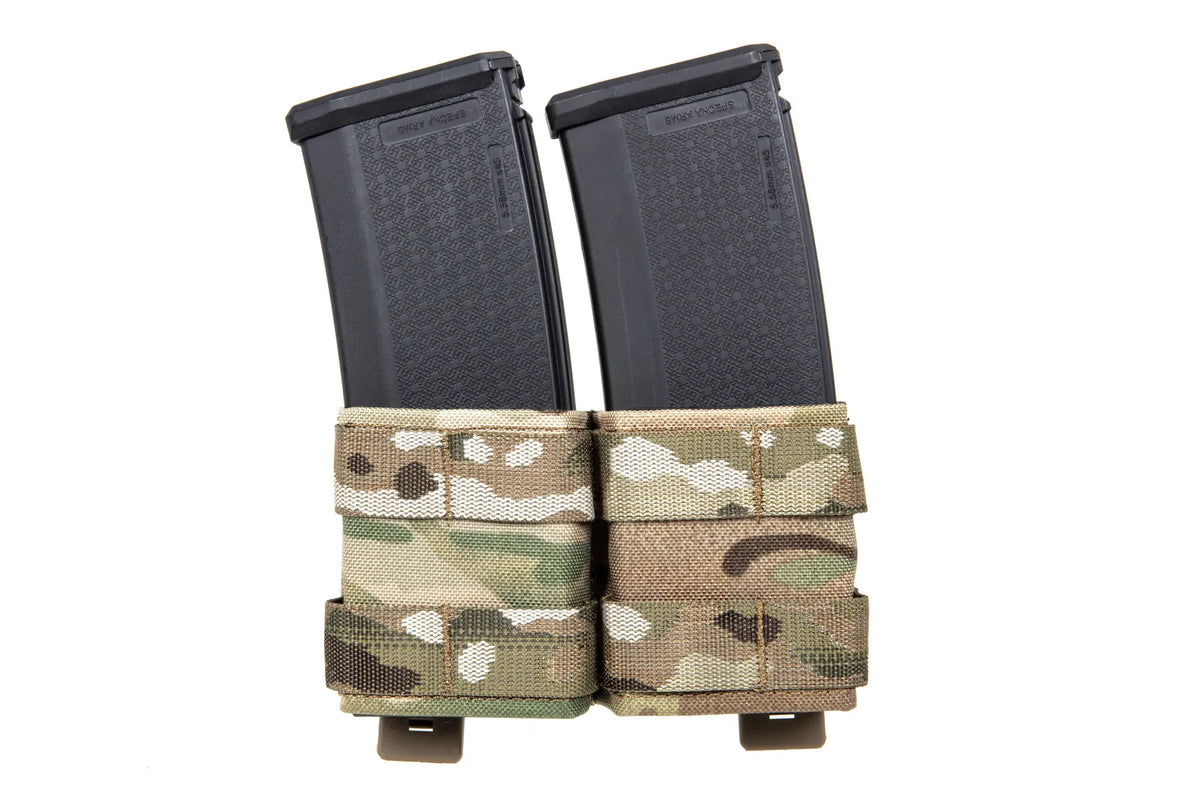 Double open magazine pouch 5.56 mm Wosport Multicam