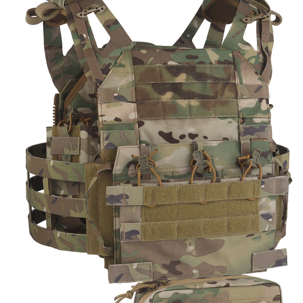 Plate Carrier Vest Wosport VE-106 Multicam