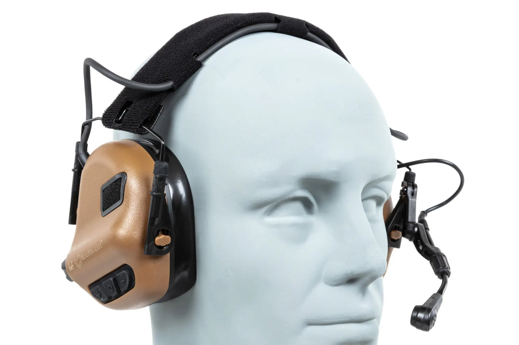 Earmor M32 Plus Active Hearing Protectors Coyote Brown
