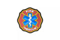 Fire Rescue PVC Patch - Full Color