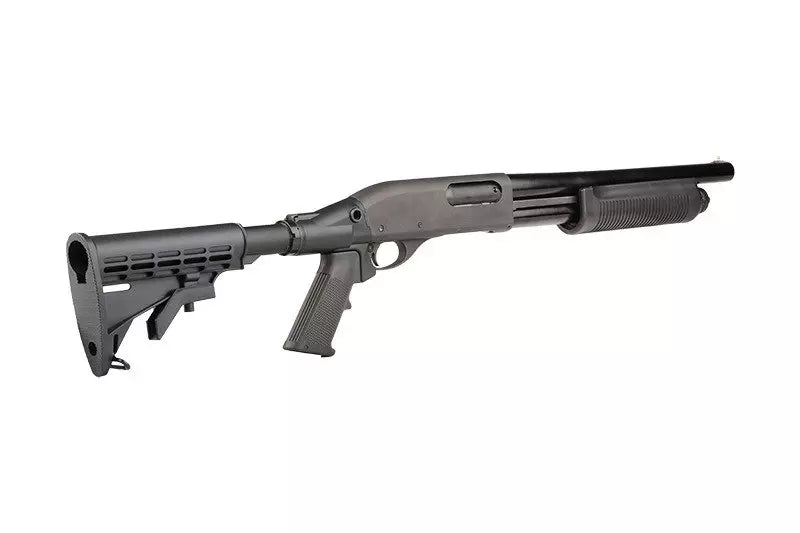 M870 Police Version with Telescopic Stock Shotgun Replica