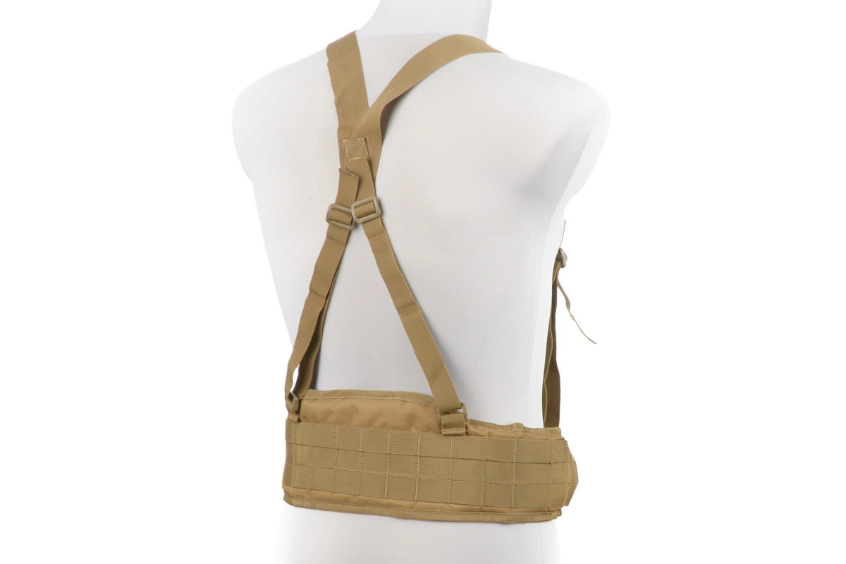 X-Type Suspenders - Tan
