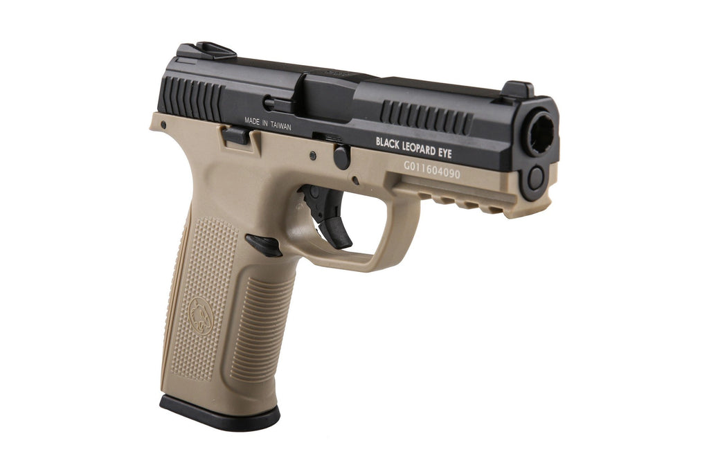 BLE - Alpha Pistol Replica - Black/Tan