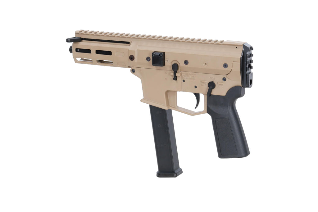 Lambda Defence x Angstadt Arms MDP-9 Tan airsoft machine gun