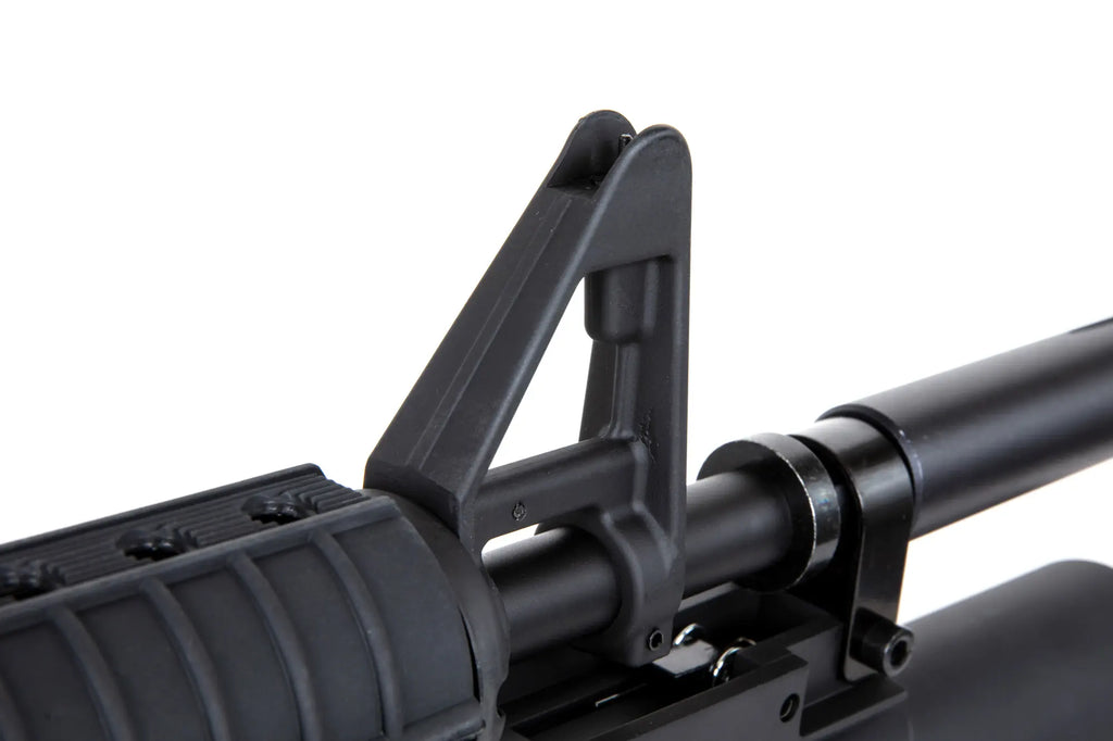 E&C EC-704 Kestrel™ ETU ASG carbine with grenade launcher Grey