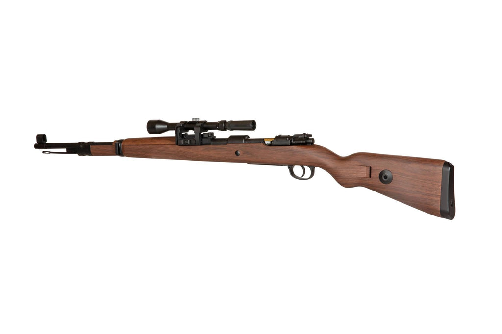 Kar98k Rifle Replica (Spring Powered) - Polymer Version + optics