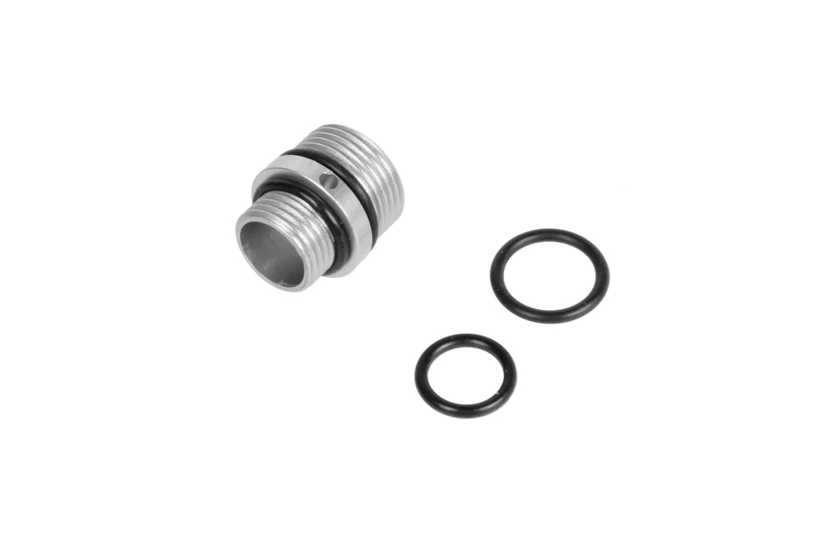 Adapter for silencers from 11mm CW to 14mm CCW - Silver
