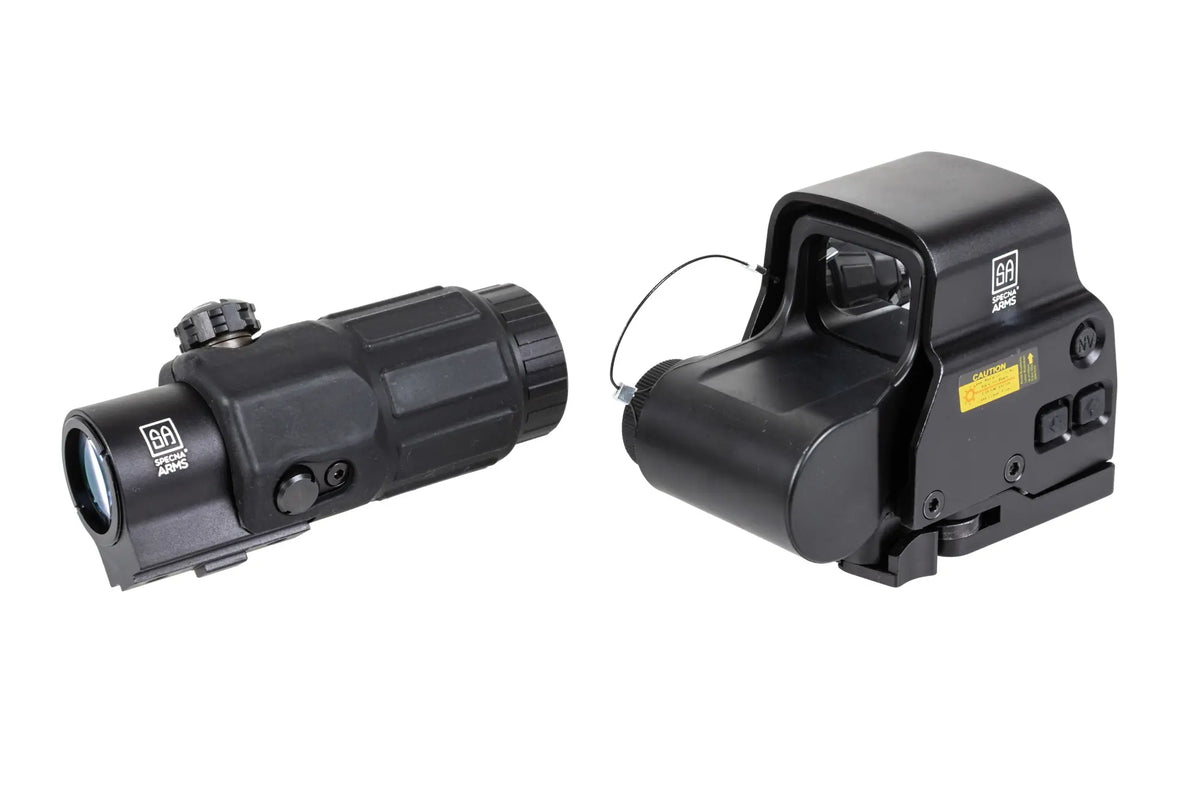 Specna Arms CORE™ magnifier QD scope + Holo V2 Red Dot Sight red dot sight kit