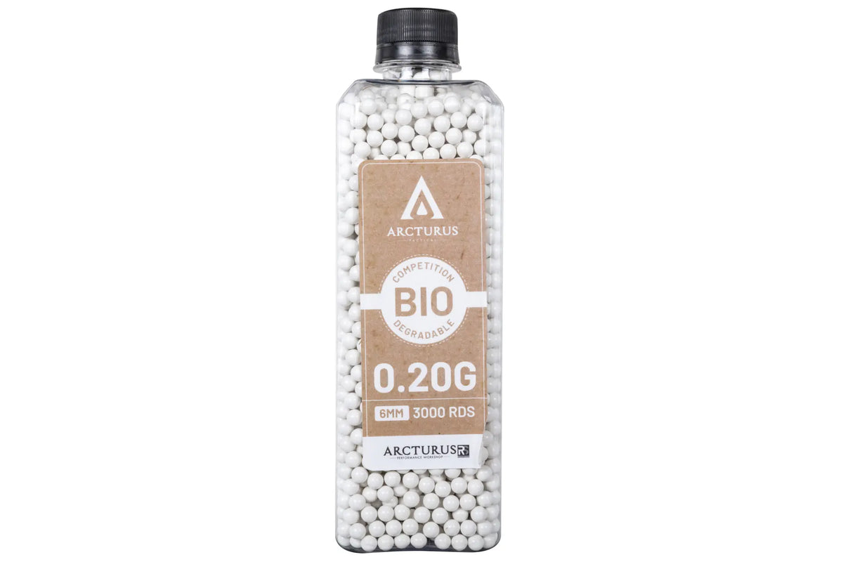 Arcturus RS® BIO Match Grade 0.20g BBs 3000 pcs bottle