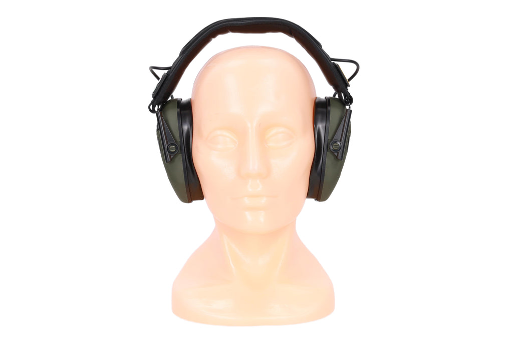 Earmor M300X active ear protectors - Foliage Green