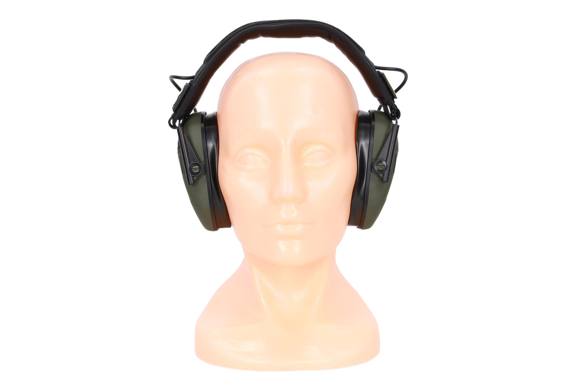 Earmor M300X active ear protectors - Foliage Green