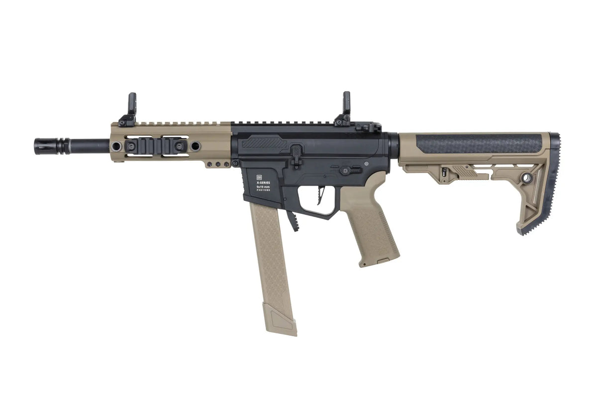 Specna Arms M4/AR15 SA-FX01 FLEX Gen.2 AEG Assault Rifle 9" – Half-Tan