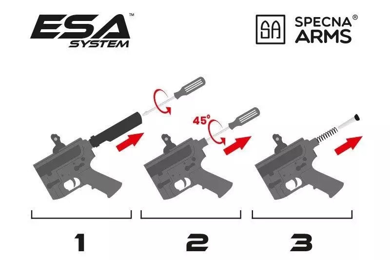 SA-C09 CORE™ airsoft rifle - Full-Tan