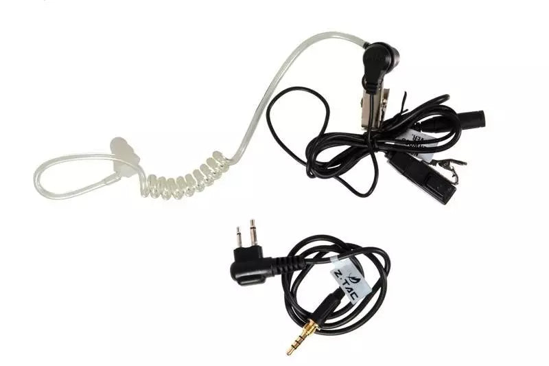 zFBI Style Headset with Microphone - Motorola 2-Way