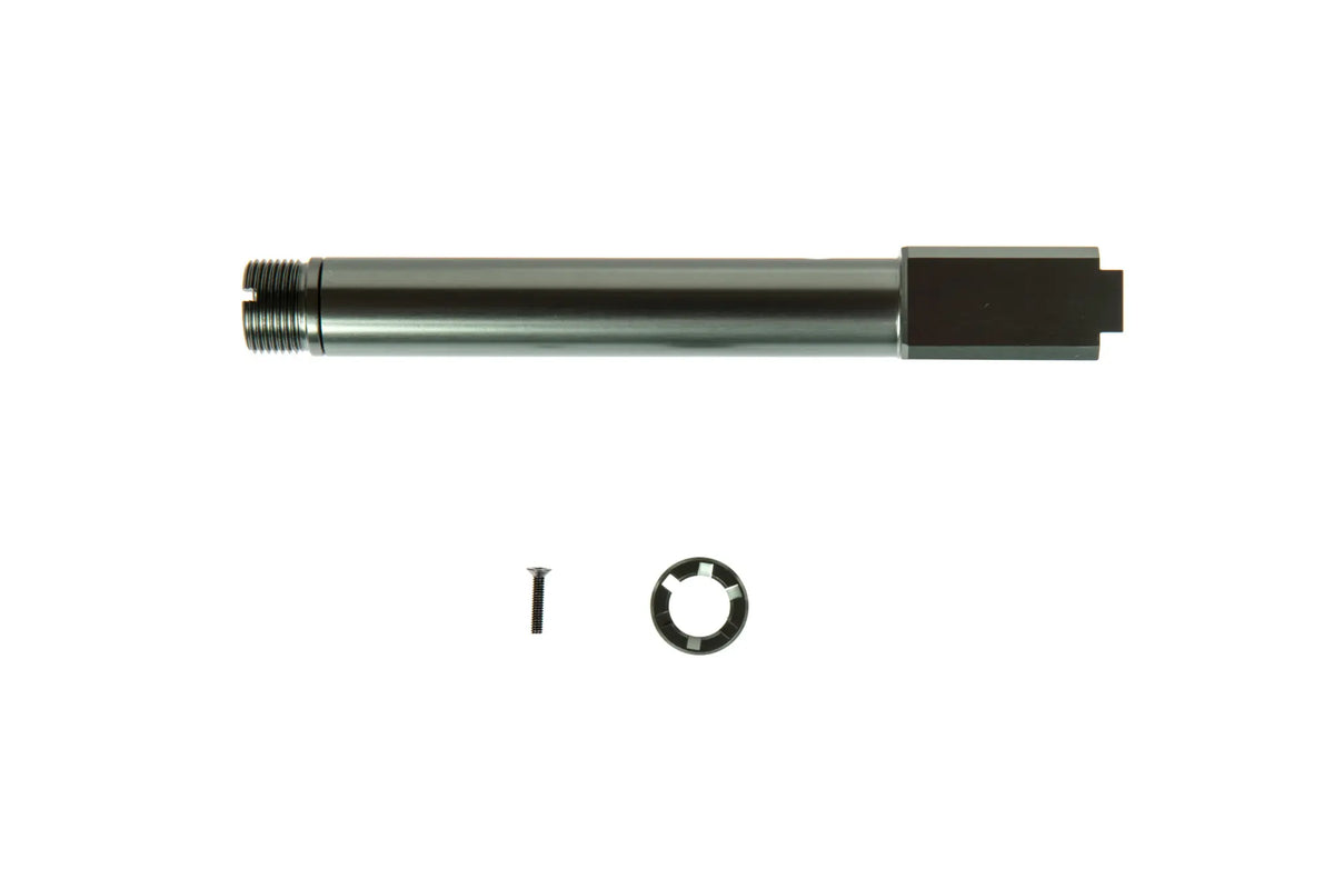 G17 Gen4 2 Way Fixed" Non-Recoiling Outer Barrel - Gray"